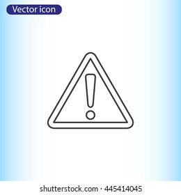 Hazard warning attention sign
