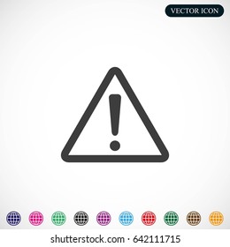 Hazard warning attention sign