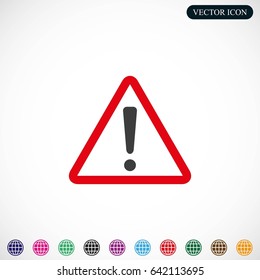 Hazard warning attention sign
