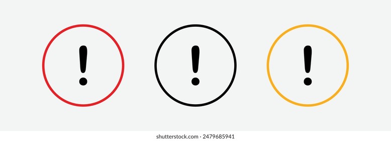 Hazard warning attention sign with exclamation mark symbol. Vector illustration. Warning symbol . Eps 10.