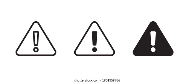 hazard warning, Danger risk caution road sign, alert attention triangle exclamation mark dangerous, safety information Danger icons button, vector, sign, symbol, logo, illustration editable stroke