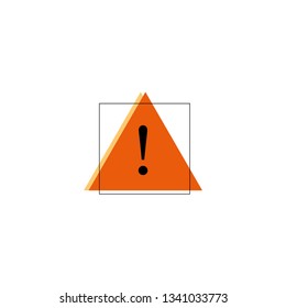 Hazard warning icon.