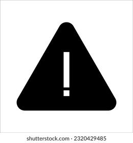 Icono de advertencia de riesgos, aviso de peligro, icono del vector, alerta de riesgo, alerta de información, icono de exclamación, advertencia, alerta de alarma, mensaje de error, mensaje importante, icono de notificación, alerta de notificación, en el que