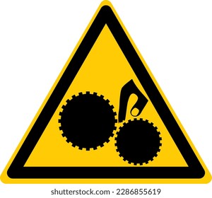 
Hazard Warning Signs Caution Pinch point