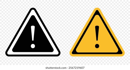 Hazard warning symbol. General Warning Attention Sign Alert to Various Safety Hazards.
