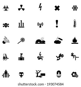Hazard warning symbols