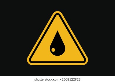 Hazardous Liquid Materials Warning Signs