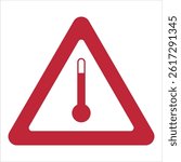 Hazardous Material HAZMAT Diamond Label Marking Placard IATA IMDG DOT Shipping Class 3 Mark for elevated temperature substances
