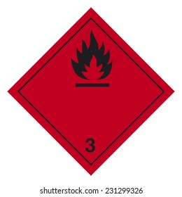 Hazardous pictogram