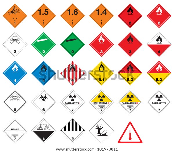 危険な絵文字 商品標識の世界調和化された化学品 Ghsの分類 表示制度 のベクター画像素材 ロイヤリティフリー