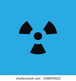 hazardous substance icon vector