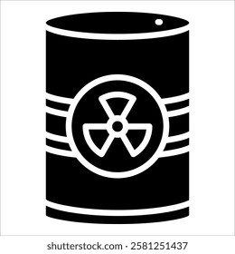 Hazardous Waste Icon Element For Design
