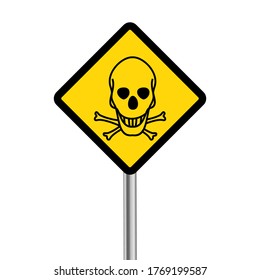 Hazardous wastes Toxicity Toxic wastes Hazardous goods Hazard symbol, Epidemiologist.vector