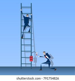 Hazards and competitors in the business world
