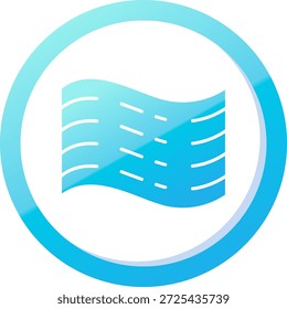 Haze Line vector Icon Design