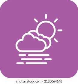 Haze Vector Icon Design Illustration