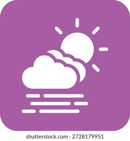 Haze Vector Icon Design Illustration