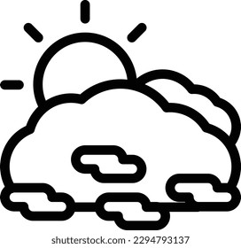 haze vector icon for download