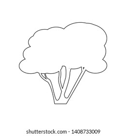 hazel tree icon. Set of silhouette of tree icons. Web Icons Premium quality graphic design. Signs, outline symbols collection, simple icons for websites, web design, mobile app on white background