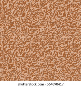 Hazelnut beige background with seamless textured surface and monotone seamless cover. Useful for fabric print, textile decor, interior decor, web page background