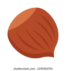 Hazelnut icon. Healthy Food. Vector illustration
