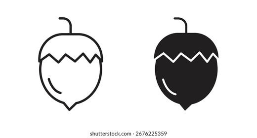 Icono de avellana para tus Diseños web. Logotipo del icono, App, UI.