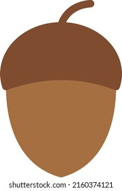 hazelnut  Vector illustration on a transparent background. Premium quality symmbols. Line Color vector icons for concept and graphic design.