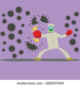 Hazmat-Typ - Punch covid-19