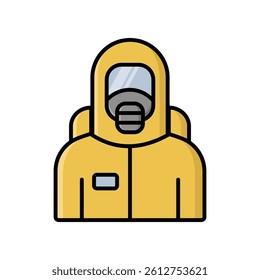 hazmat icon vector design template simple and clean