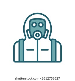 hazmat icon vector design template simple and clean
