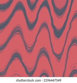 Hazy Colored Red And Blueish Grey Colored Wavy Background Vertical Direction Vector Wallpaper