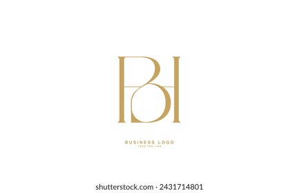 HB, BH, H, B, Abstract Letters Logo Monogram