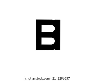 logotipo de la letra inicial de hb bh h b