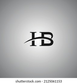 HB BH S and H Letter Logo Icon Design Vector Template.