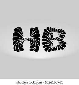 HB Logo, Decorative, Romantic