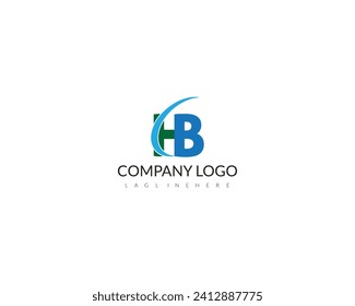HB Logo Design. Creative HB Letter Logo Shutterstock  - eps 10