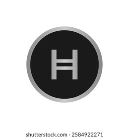 HBAR, Hedera Hashgraph coin design logo
