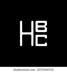 HBC letter logo vector design, HBC simple and modern logo. HBC luxurious alphabet design  