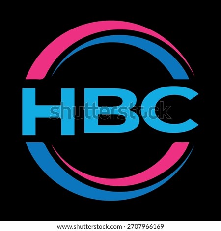 HBC low poly letter logo vector design. HBC lower poly logo design. Low poly logo.