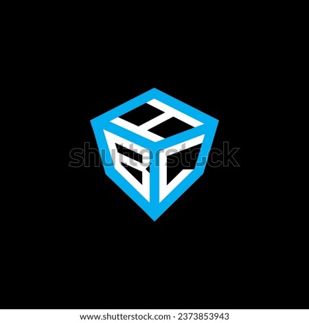 HBL letter logo vector design, HBL simple and modern logo. HBL luxurious alphabet design  