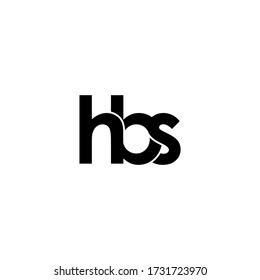 Hbs Letter Original Monogram Logo Design