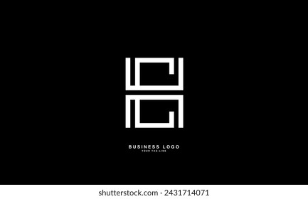 HC, CH, H, C, Abstract Letters Logo Monograma