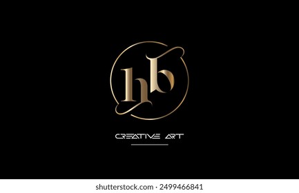 HC, CH, H, C abstract letters logo monogram