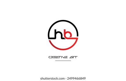 HC, CH, H, C abstract letters logo monogram