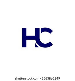 HC, CH, H, C,  Logo letter vector for company.