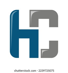 HC CH logo icon template