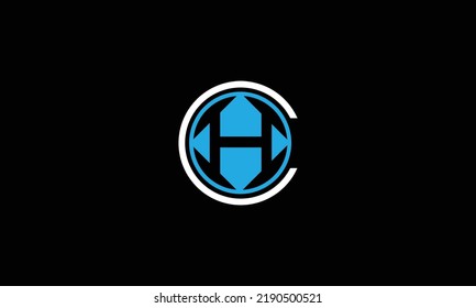  HC ,CH,H ,C Abstract Letters Logo Monogram 