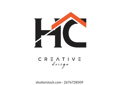 HC Creative Real Estate Architecture Monogram and Home Logo