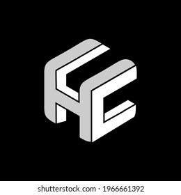 HC LETTER LOGO DESIGN CREATIVE IDEA SIMPLE 
