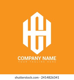 HC letter logo design vector  CH logo vector illustration